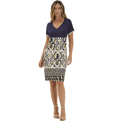 Divas Abito Estivo Maniche Corte in Viscosa V756 2504S52