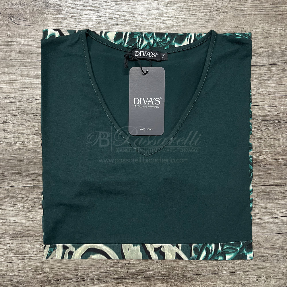 Divas Abito Estivo Maniche Corte in Viscosa V756 2504S52