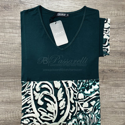 Divas Abito Estivo Maniche Corte in Viscosa V756 2504S52