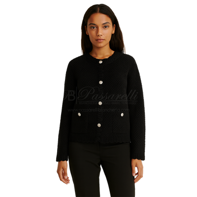 Divas Cardigan in Lana Girocollo da Donna MG399 2510S89