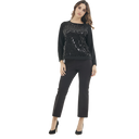 Divas Maglia da Donna con paillettes – Viscosa ed elastan MD437 2510S35