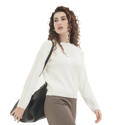 Divas Maglione in Lana Girocollo da Donna MG400 2510S74