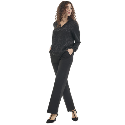 Divas Pantalone Invernale da Donna Dritto/tasche punto milano lux PN64 2510S40