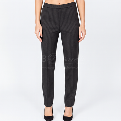 Divas Pantalone Invernale da Donna dritto in viscosa fantasia PN69 1710S43