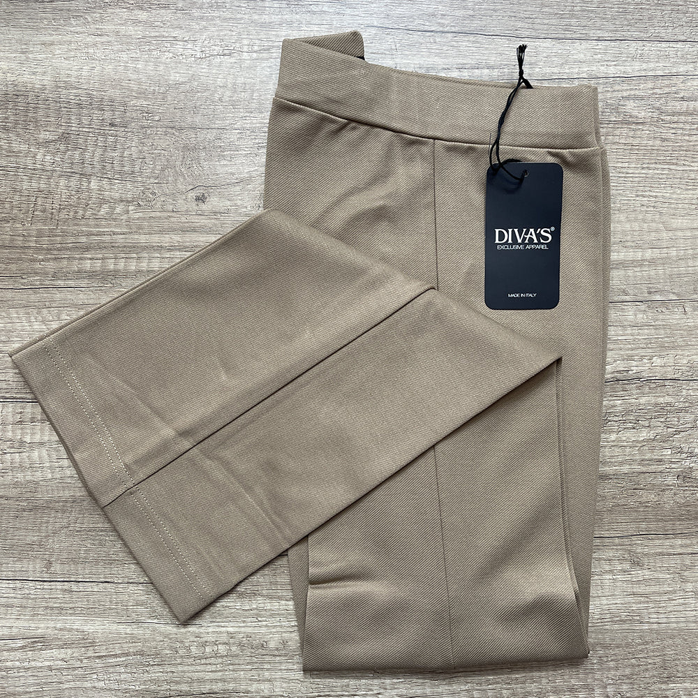 Divas Pantalone Invernale da Donna flare diagonale PN74 2510S38