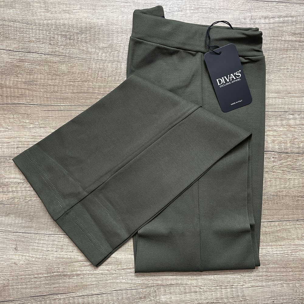 Divas Pantalone Invernale da Donna flare diagonale PN74 2510S38