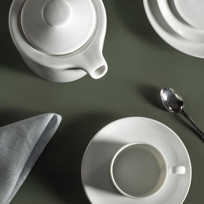 Weissestal Servizio tavola 18pz Domus Weiss - White in porcellana