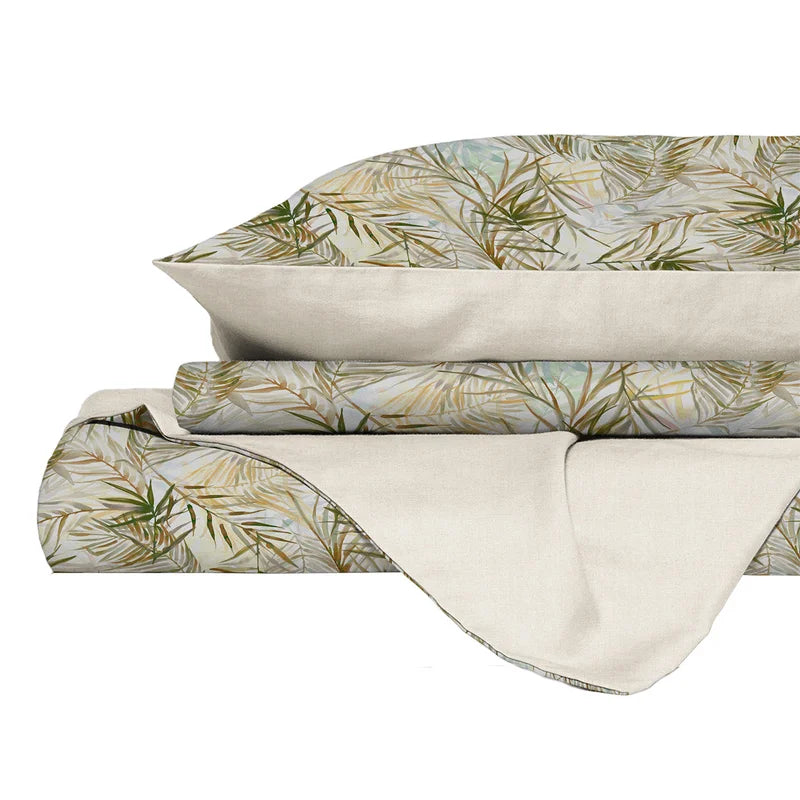 Parure Copripiumino Matrimoniale in Cotone 100% Made in Italy - Vari Disegni