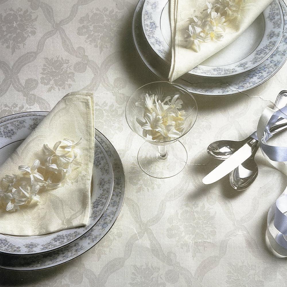 Equart Servizio da Tavola in Fiandra 160x230cm. S50 - Passarelli Biancheria