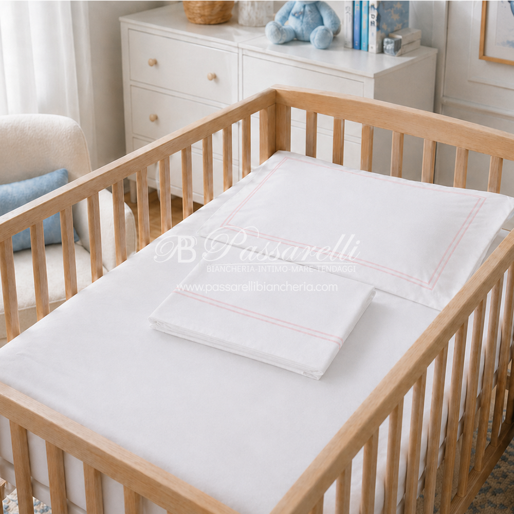 Fazzini Baby Completo Lenzuola Culla Lettino Pio Pio S48