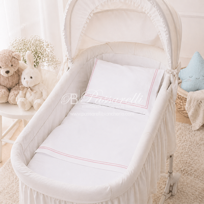 Fazzini Baby Completo Lenzuola Culla Carrozzina Pio Pio
