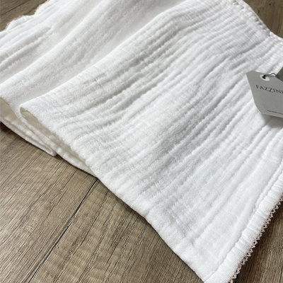 Fazzini Baby Copertina Culla Carrozzina in Cotone Crochet S44