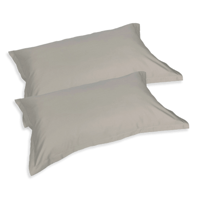 Fazzini Coppia Federe in Raso di Cotone Finissimo Trecento S28 - Passarelli Biancheria