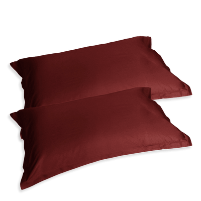 Fazzini Coppia Federe in Raso di Cotone Finissimo Trecento S28 - Passarelli Biancheria