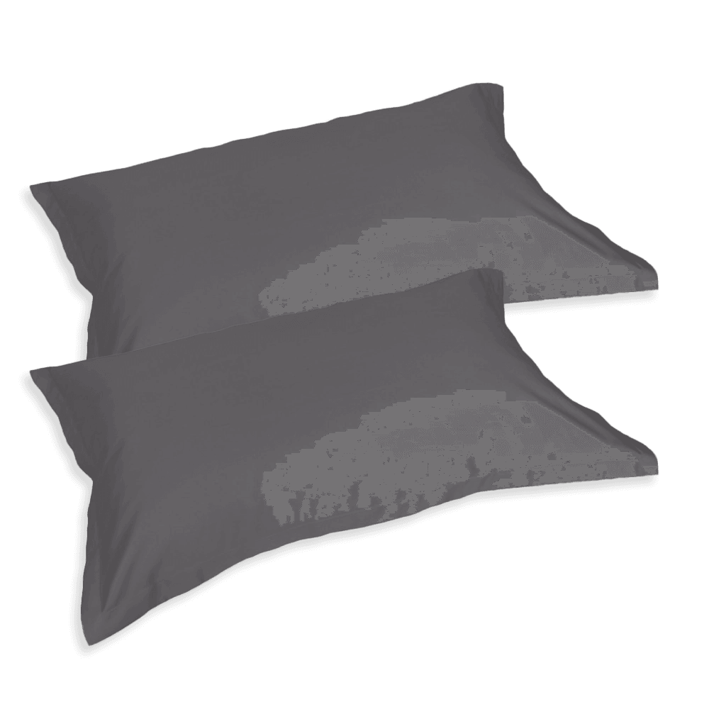 Fazzini Coppia Federe in Raso di Cotone Finissimo Trecento S28 - Passarelli Biancheria