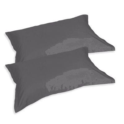 Fazzini Coppia Federe in Raso di Cotone Finissimo Trecento S28 - Passarelli Biancheria