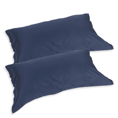 Fazzini Coppia Federe in Raso di Cotone Finissimo Trecento S28 - Passarelli Biancheria