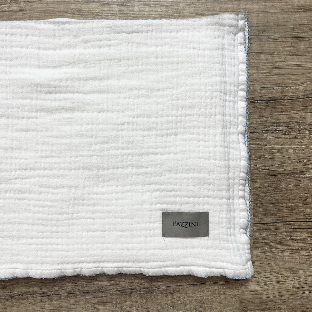 Fazzini Baby Copertina Culla Lettino in Cotone Crochet S57