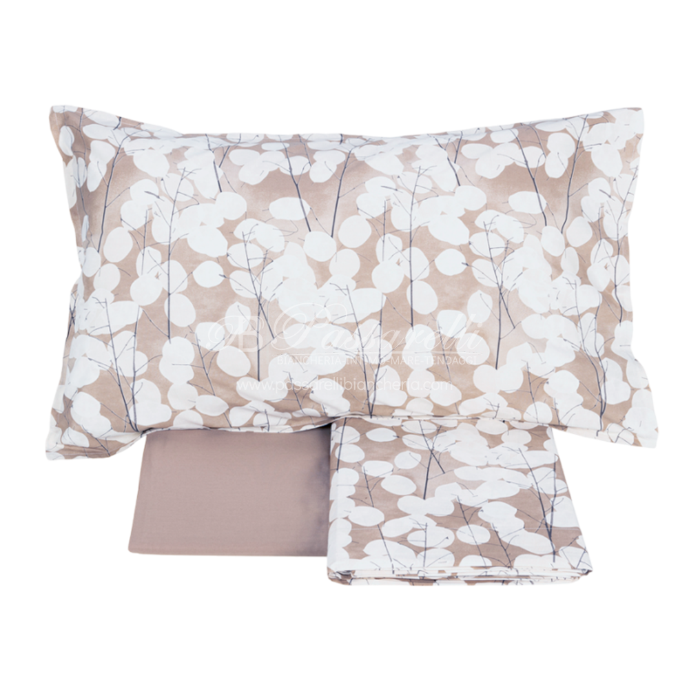 Fazzini Completo Lenzuola Copriletto Matrimoniale Lunaria 2501S130