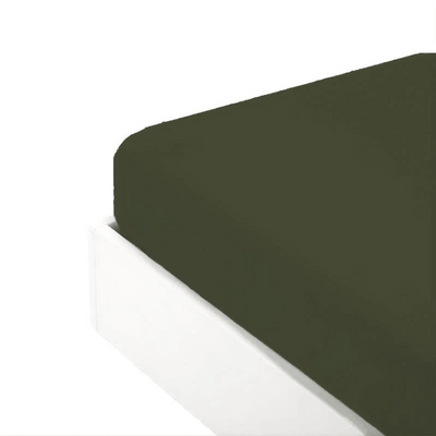 Fazzini Arianna Lenzuolo da Sotto con Angoli in Percalle di Cotone Tinta Unita - Varie Dimensioni