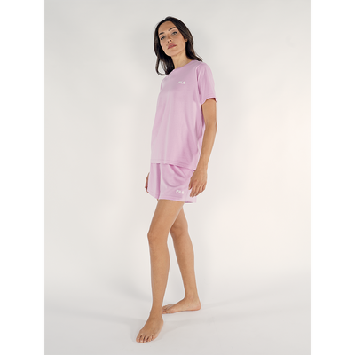 Fila Pigiama Corto da Donna  in cotone Jersey a Maniche Corte FPS4176 S24