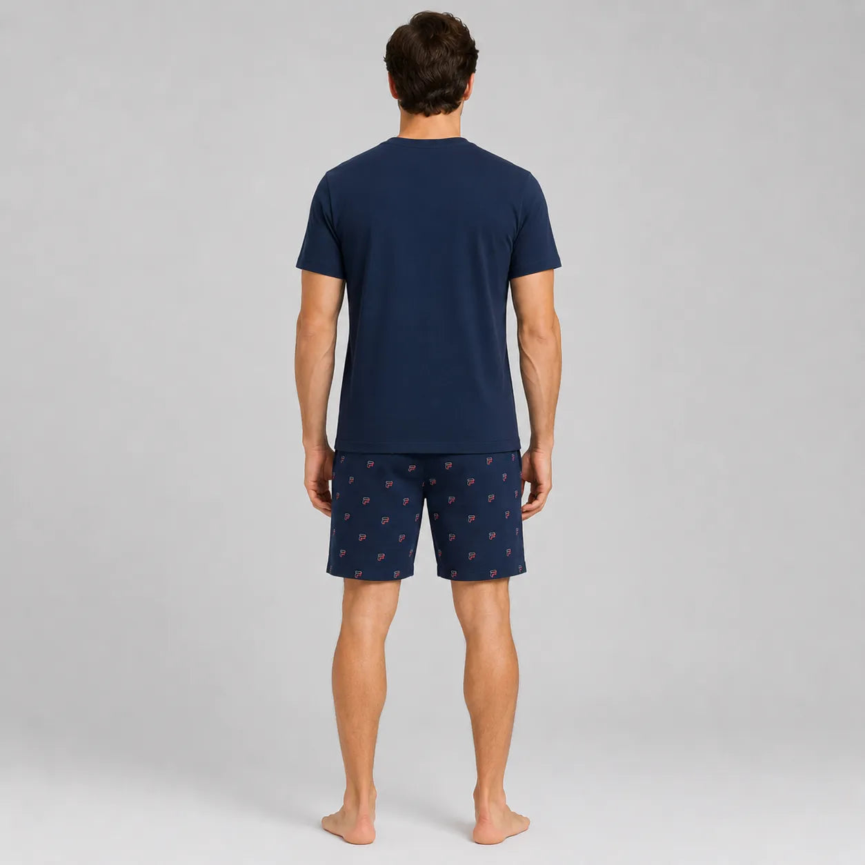 Fila Kurzer Sommer-Pyjama für Herren FPS1095 S37