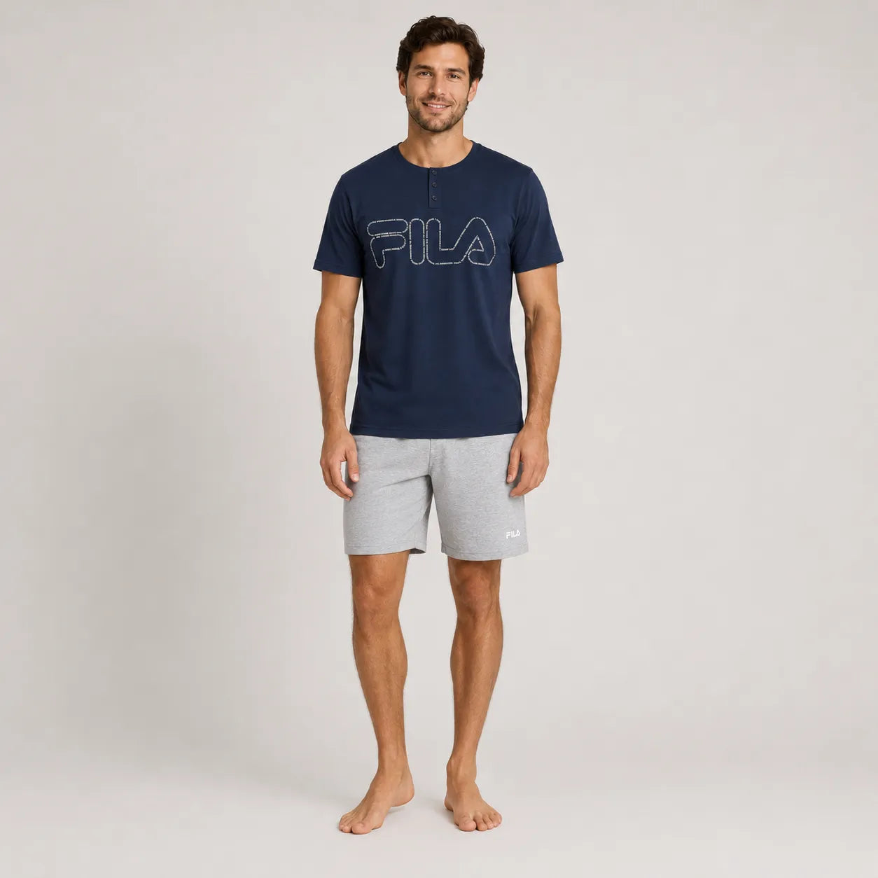 Fila Pigiama Estivo Corto da Uomo FPS1183