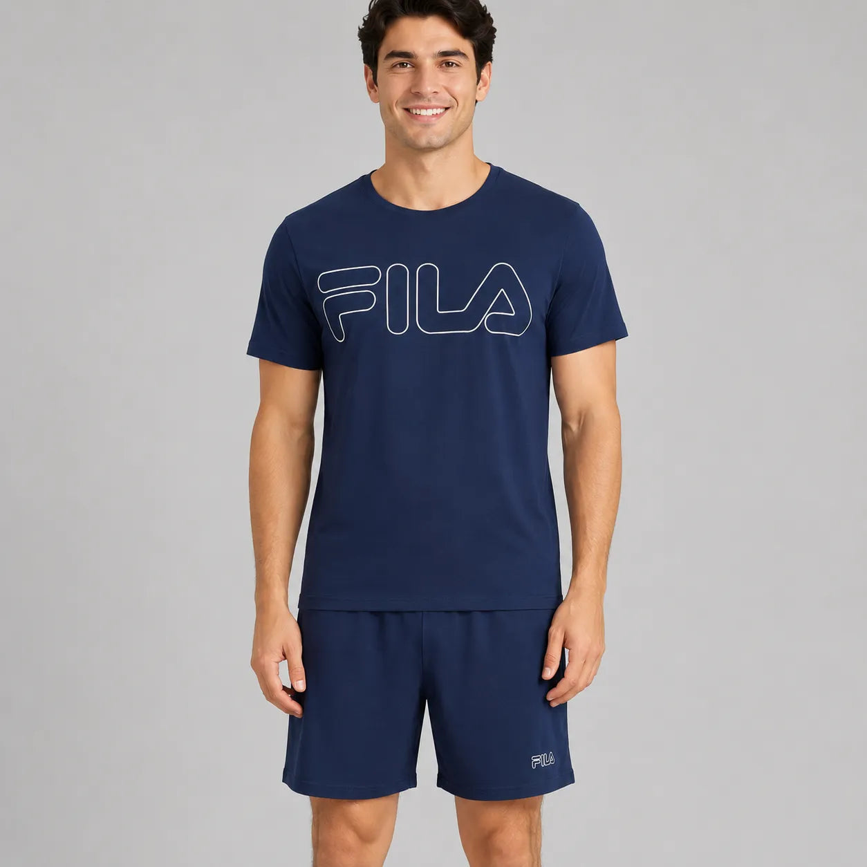 Fila Pigiama Estivo Corto da Uomo FPS1191