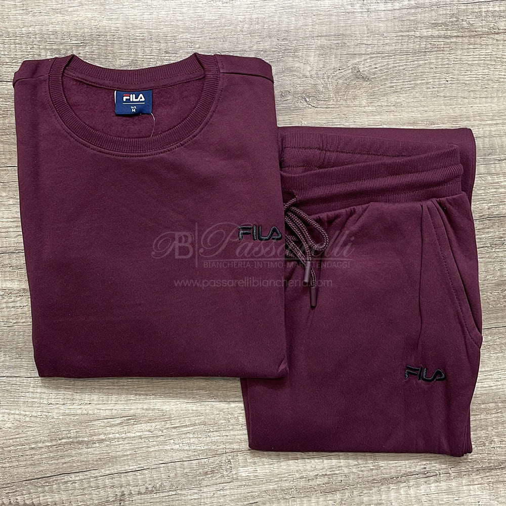 Fila Tuta Home Pigiama Invernale da Uomo Felpa FPW1195 2510S48