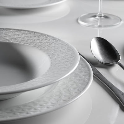 Servizio tavola 18 pezzi in porcellana STAR WEISS by Weissestal