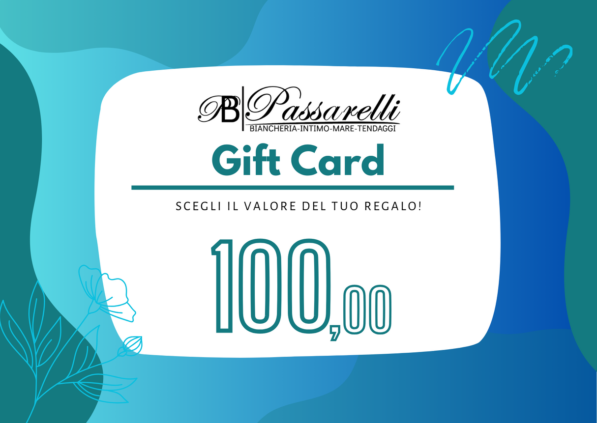Passarelli Gift Card and we'll give you a 10% discount 