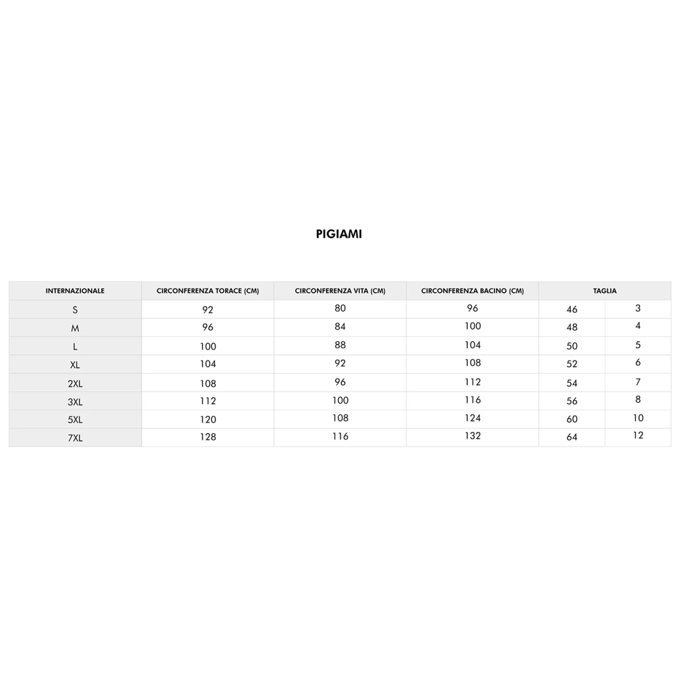 Cagi Pigiama Corto Estivo da Uomo 4434-1078 2601S25