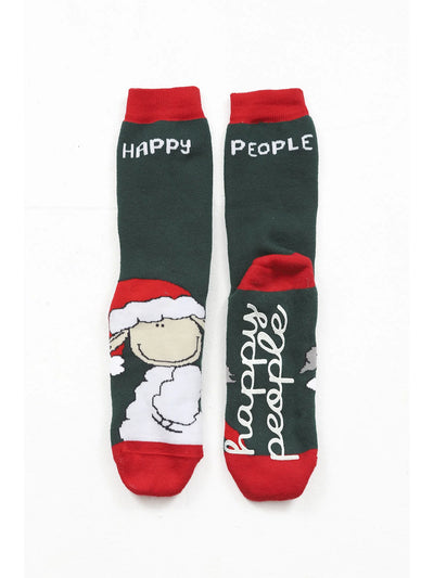 Happy People Calzini antiscivolo Unisex Natalizi HWC214