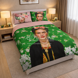 I Love Sleeping Completo lenzuola copriletto Matrimoniale FRIDA KAHLO 2502B80