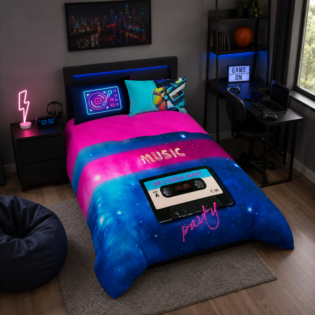 Bassetti Image Bettlaken-Set für Einzelbett Music Party D50