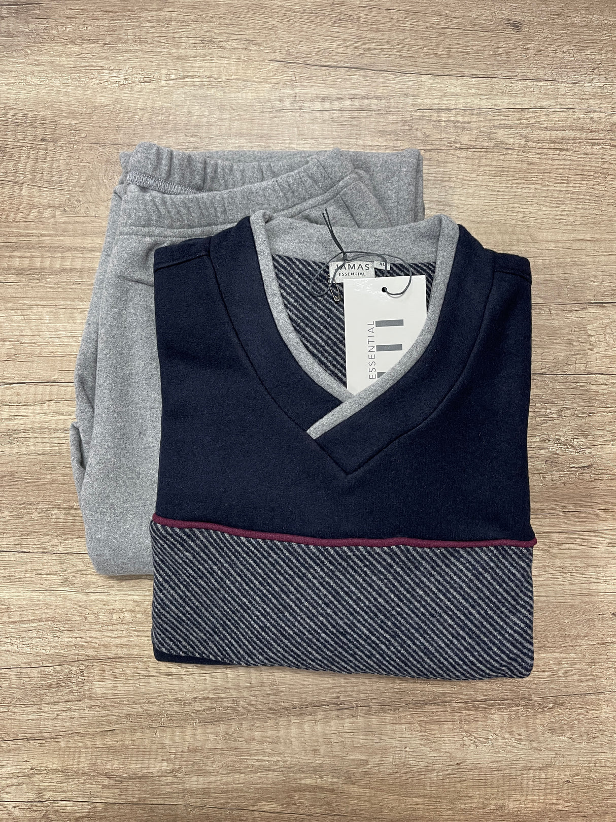 Jamas Warm Milano Stitch Pajamas for Men IJ 2097 S56