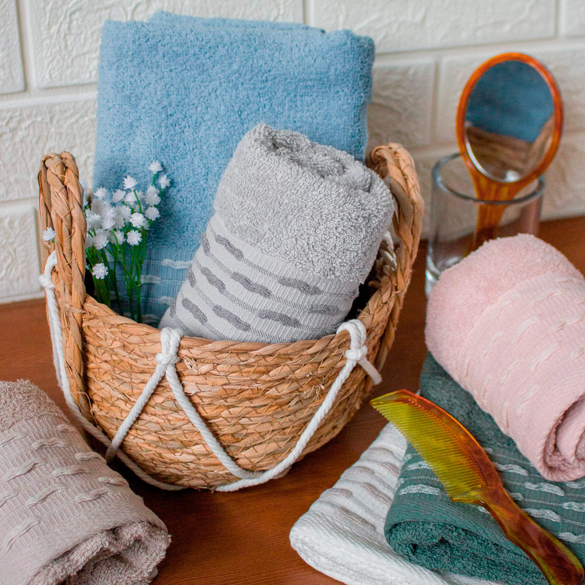 Maestri Cotonieri Set Asciugamani 2+2 INDIA