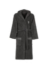 Trussardi Home Accappatoio con Cappuccio in Puro Cotone Ribbon S100