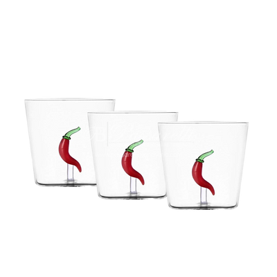 Ichendorf Vegetables Set 3 Bicchieri Peperoncino 09354114 2012S47