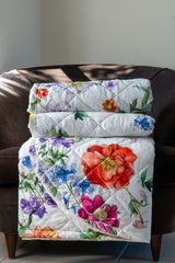 Tessitura Toscana Telerie Copriletto Trapuntato MatrimonialeAntea