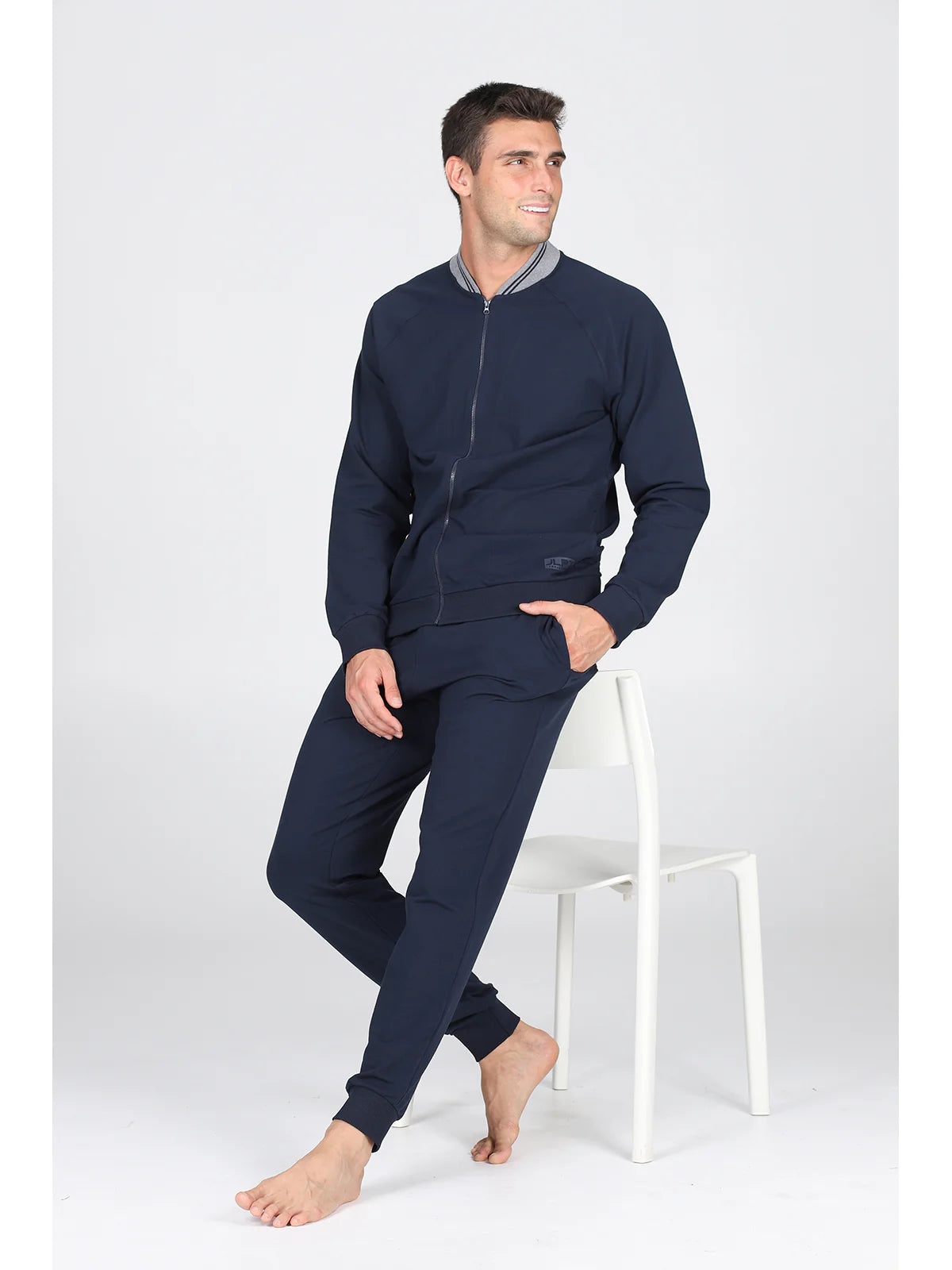 Julipet Tuta homewear con zip Sidney 2506S120