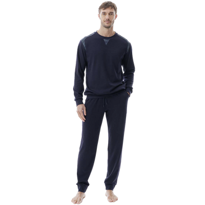 Jamas Pigiama da Uomo in Cotone Caldo IJ 9353 S75