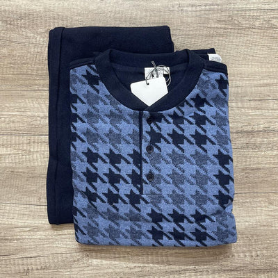 Jamas Pigiama da Uomo in Punto Milano IJ2055 S33 - Passarelli Biancheria