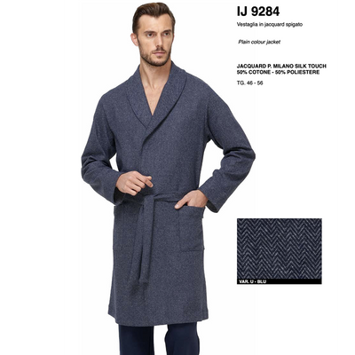 Jamas Vestaglia da Camera Invernale Sciallata per Uomo IJ 9284 S100