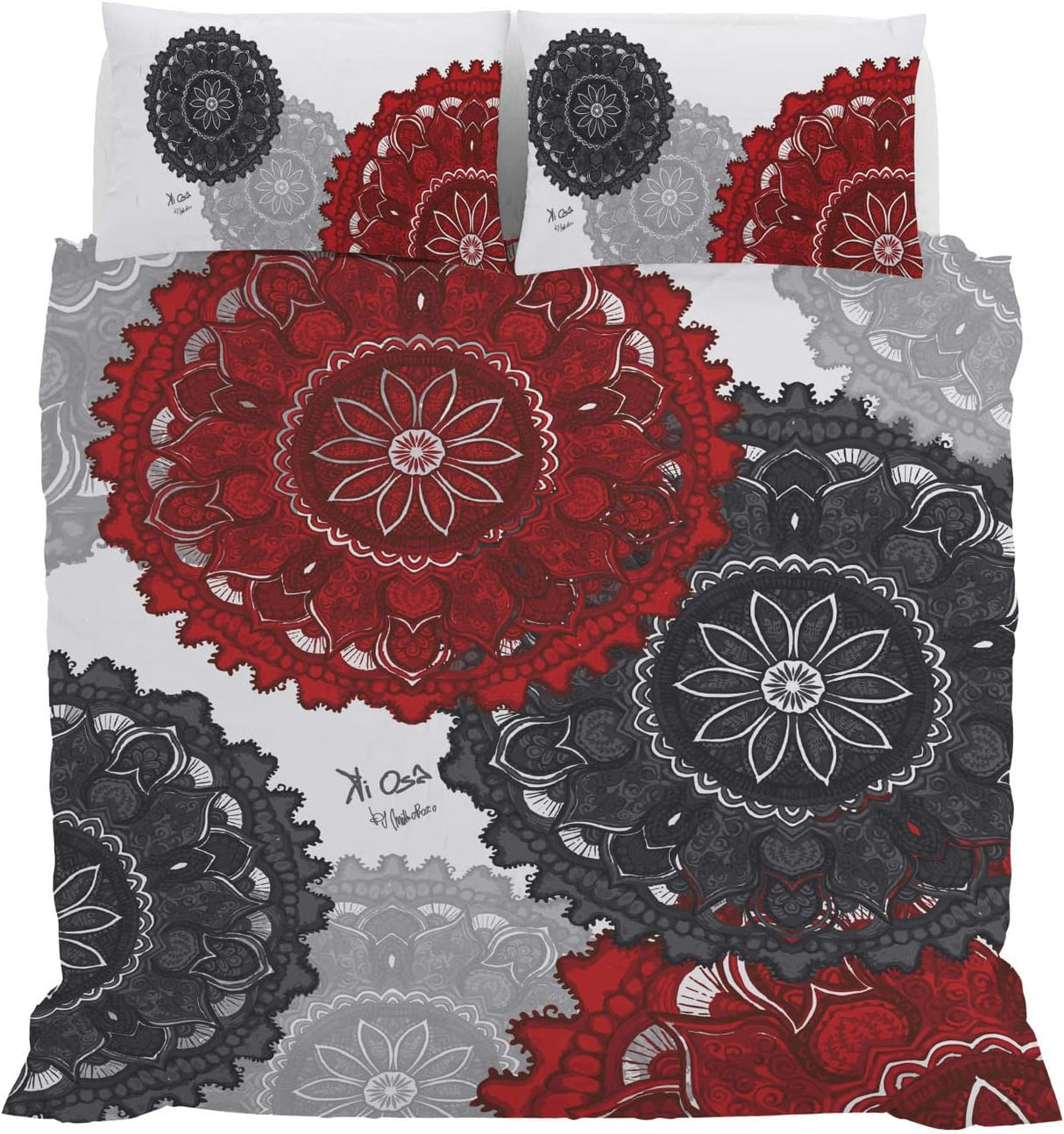 Kiosa Parure Copripiumino Matrimoniale in Cotone kio623 2511B70