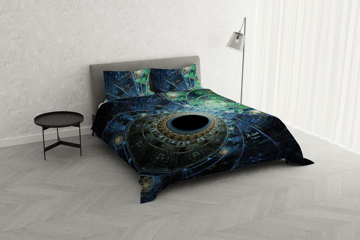 Kiosa Parure Copripiumino Matrimoniale in Cotone kio636 2511B70