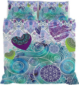 Kiosa Parure Copripiumino Matrimoniale in Cotone kio661 2511B70