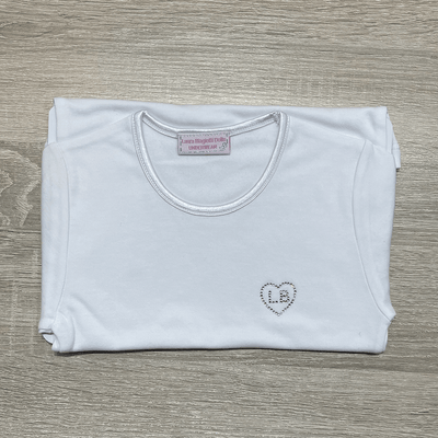 Laura Biagiotti Maglietta intima Maniche Corte da bimba in caldo cotone 98113 S60 - Passarelli Biancheria