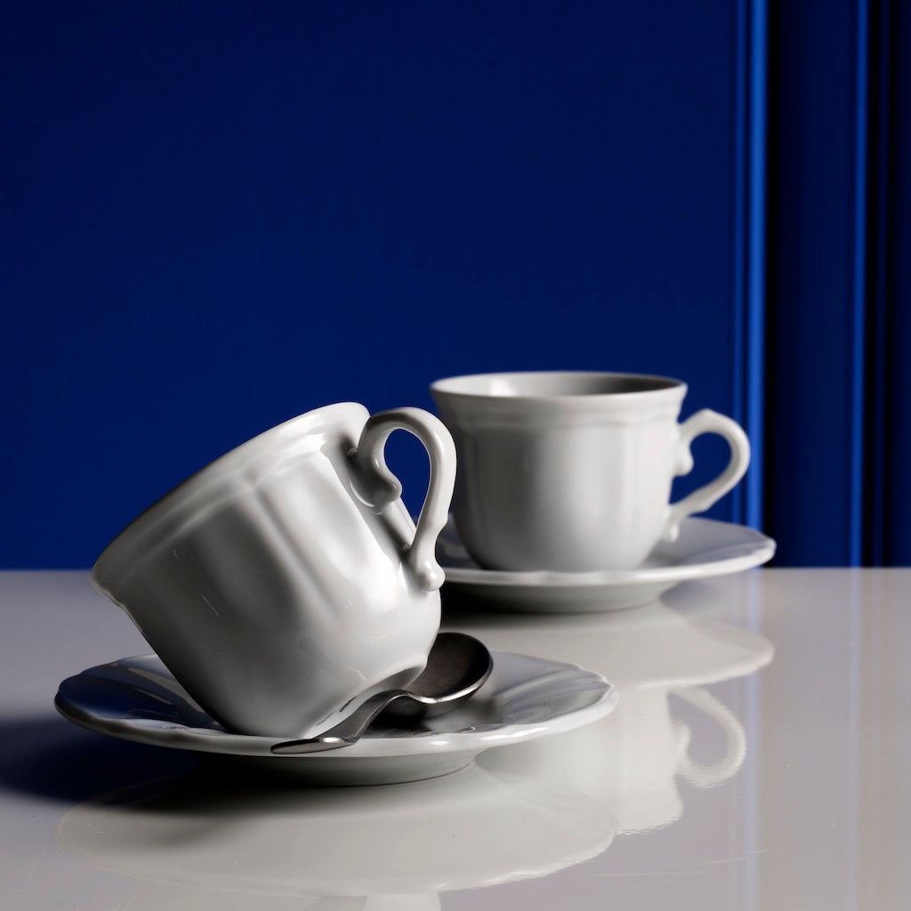 Weissestal Servizio LAVINIA in porcellana Bianco