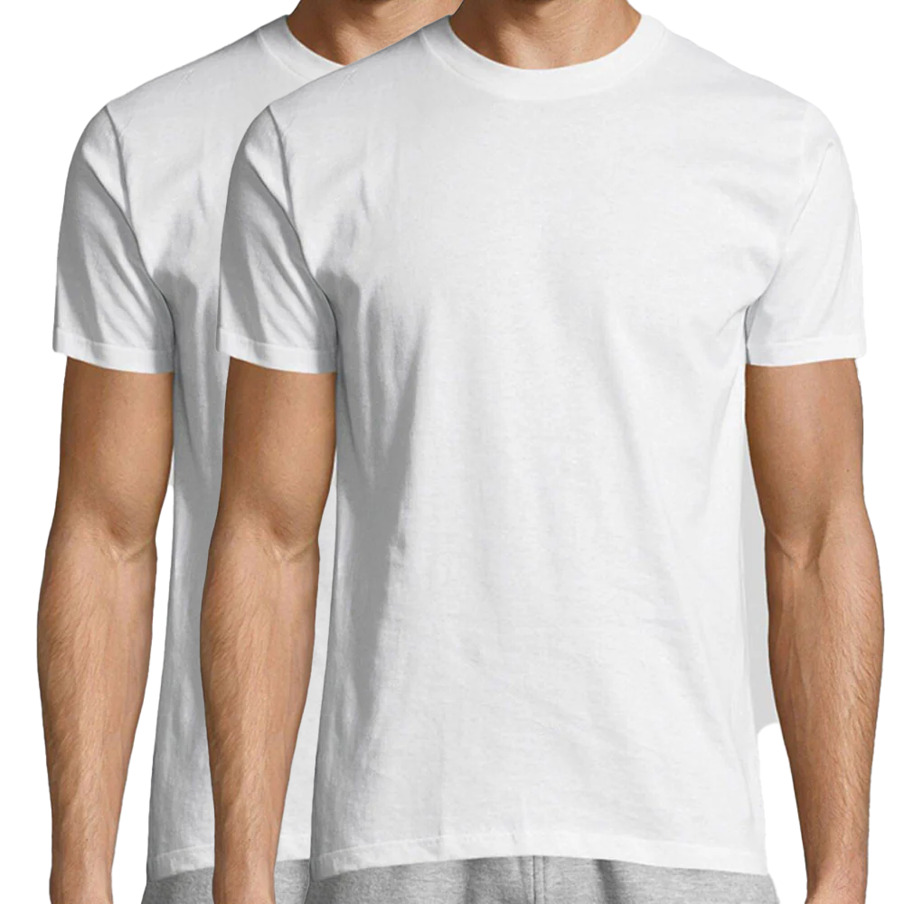 Liabel 2 T-Shirt da Uomo in Cotone Girocollo Maniche Corte 03128 S120